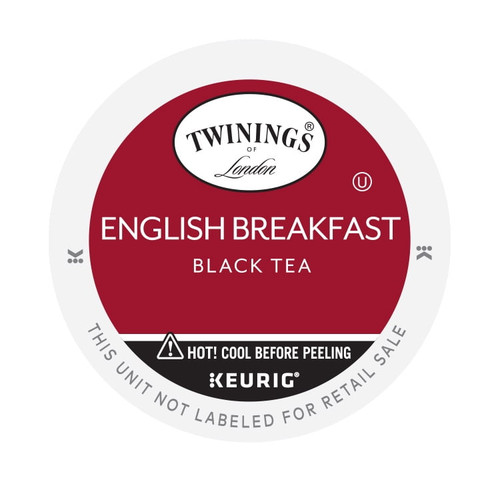 Twinings Of London English Breakfast Tea, K-cup Portion Pack For Keurig Brewers, 96 Ct