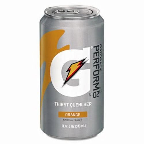 New Gatorade Thirst Quencher Can, Orange, 11.6oz Can , Each