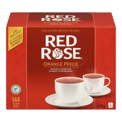Red Rose Orange Pekoe Tea, 144 Tea Bags