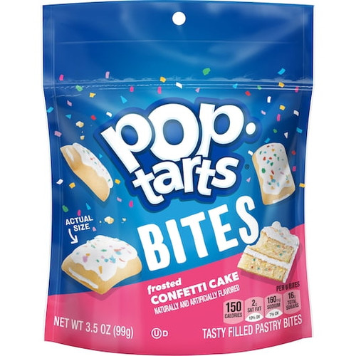 (price/case)kellogg's 3800025063 Pop-tarts Bites Confetti Cupcake, 3.5 Ounces