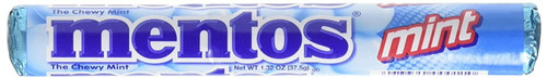 Mentos Mint Candy, 1.32-ounce Rolls (pack Of 15)