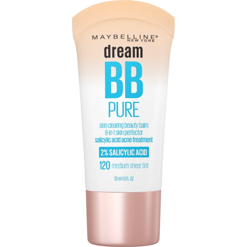 Maybelline Dream Pure 8 In 1 Skin Perfector Bb Cream, Medium, 1 Fl Oz