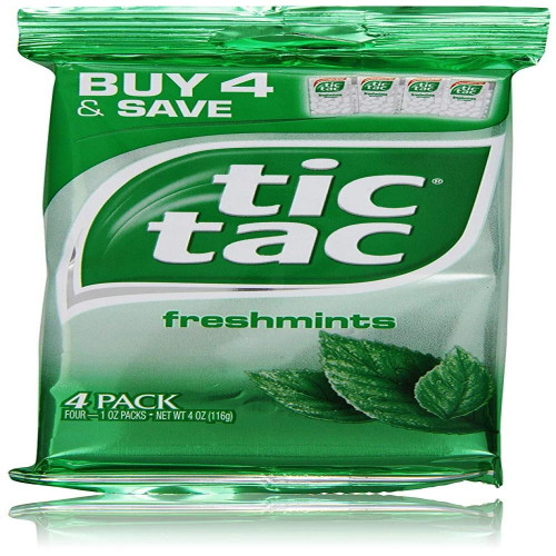 Tic Tac Mints, Freshmint Multipack, (12) 4 Pack Sleeves, 48 Units In Total