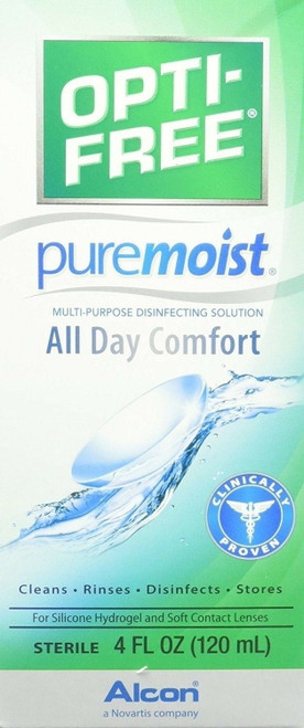 Alcon Opti-free Puremoist Multi-purpose Disinfecting Solution, 4 Oz