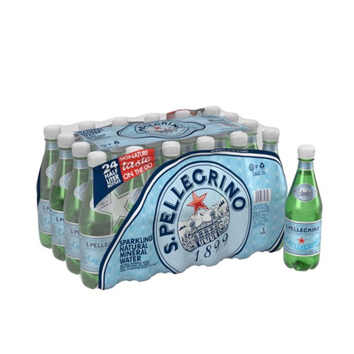 Hunng S.pellegrino Sparkling Natural Mineral Water (16.9 Fl. Oz., 24 Pk.)