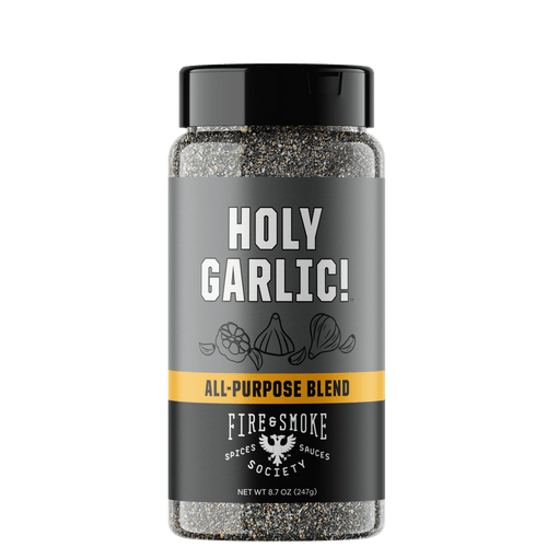 Fire & Smoke Society Holy Garlic Grill Series Spice Blend, 8.2 Ounce
