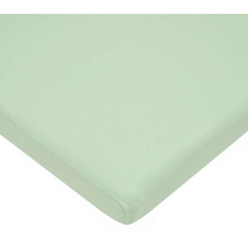 Tl Care Supreme 100% Natural Cotton Jersey Knit Fitted Bassinet Sheet, Celery, Soft Breathable, For Boys And Girls