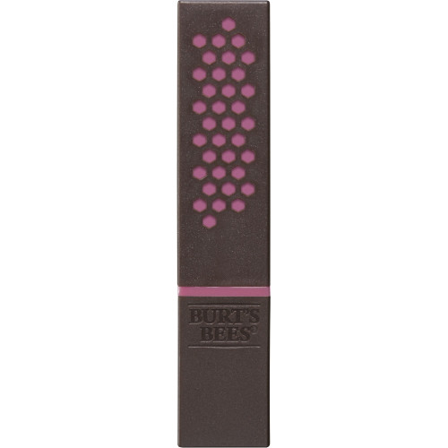 Burts Bees 100% Natural Glossy Lipstick, Pink Pool - 1 Tube
