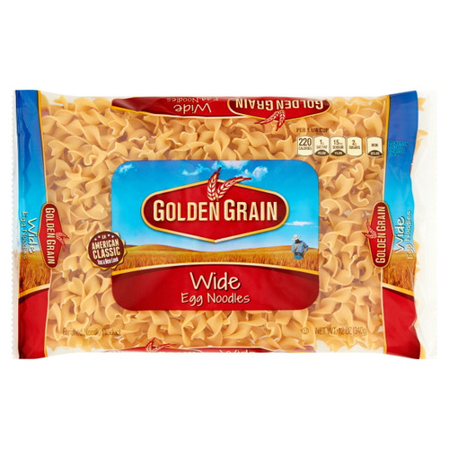 Golden Grain Wide Egg Noodles, 12 Oz