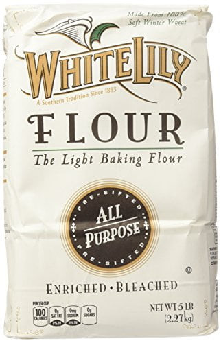 White Lily All Purpose Flour - 5 Lb(80 .oz) Pack Of 2