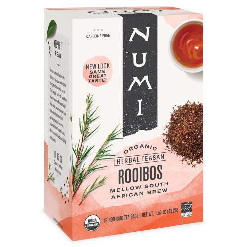 Numi Organic Rooibos Tea Bags, 18 Count