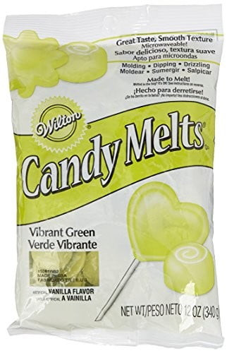 Wilton Candy Melts, Vibrant Green, 12 Oz.