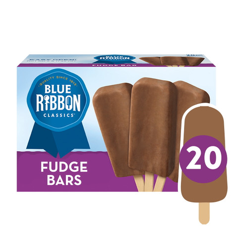 Blue Ribbon Classics Fudge Frozen Treat Bar, 20pk