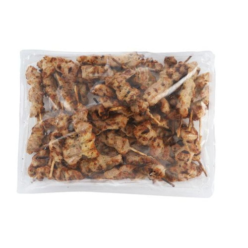 Expresco Fire Grilled Roasted Chicken Thigh Skewers -- 80 Per Case