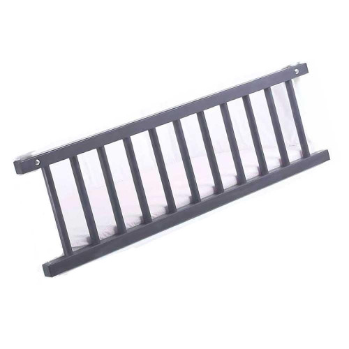 Babybay Bassinet Conversion Kit Guardrail, Slate Gray Finish