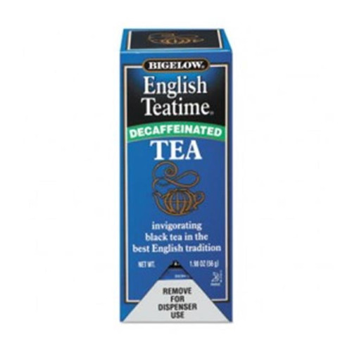 Bigelow, Btc10357, English Teatime Decaffeinated Black Tea, 28 / Box