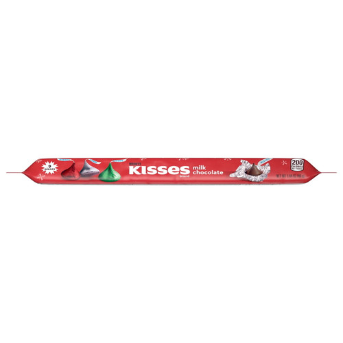 Hershey's, Kisses Milk Chocolate Candy, Christmas, 1.44 Oz, Pack (9 Pieces)
