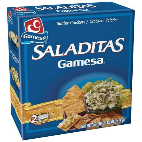 Gamesa Saladitas Crackers, 2 Ea (pack Of 12)