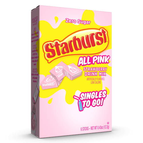 Starburst Sugar Free Strawberry Drink Mix 6ct