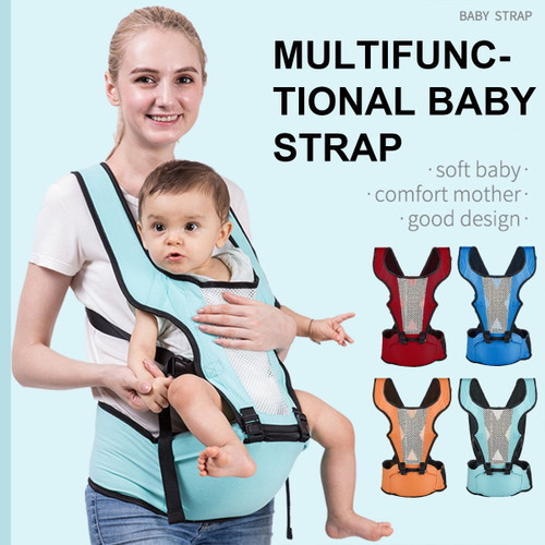 Ergonomic Baby Carrier Kangaroo Baby Sling Infant Kid Baby Hip Seat Wrap Front Baby Carrier Facing For Travel 0-36 Months