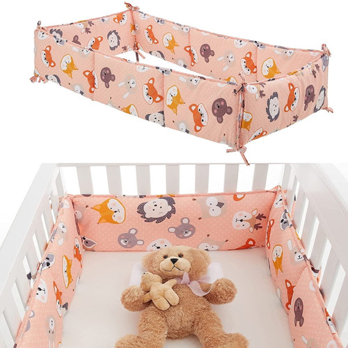 Usupdd Crib Bed Fence Soft Bag Stitching Bed Bed Surround Breathable Cotton Anti-collision Baby Bed Surround Kit Wll220811-7949