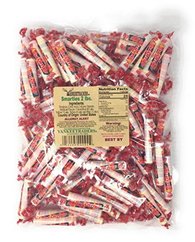 Yankee Traders Brand Candy Rolls, Smarties, 2 Pound