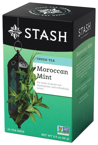 Stash Moroccan Mint Green Tea Bags, 20 Count, 0.9 Oz