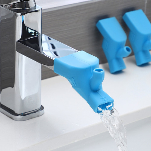 Faucet Extender High Elastic Easy To Install 3 Colors Extender Hand Washing Extender For Kitchen