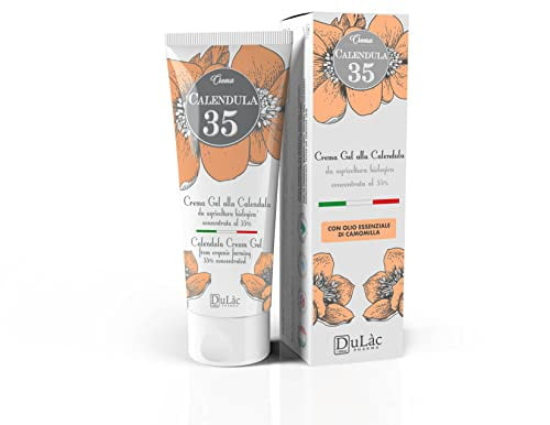 Calendula Cream Gel Dulأ&nbsp;c With Organic Calendula And Organic Chamomile - Calendula Gel Cream Ideal As A Nappy Change Cream, To Moisturise, Soothe And Repair Delicate Baby Skin