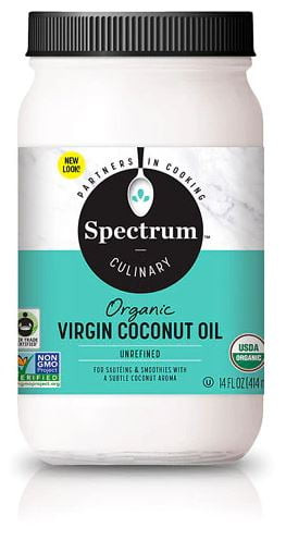 Spectrum Culinary Organic Virgin Coconut Oil Unrefined-fair Trade 14 Fl Oz Pack Of 3