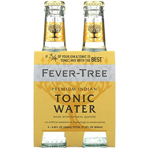Fever Tree Soda 4pk Tonic Water