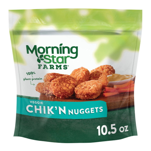 Morningstar Farms Meatless Chik'n Nuggets, Original, 10.5 Oz, Frozen