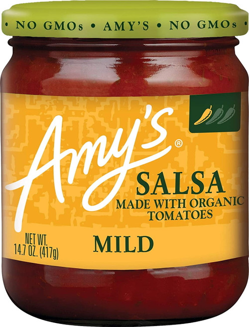 Amy's Salsa Mild 14.7 Oz Pack Of 4