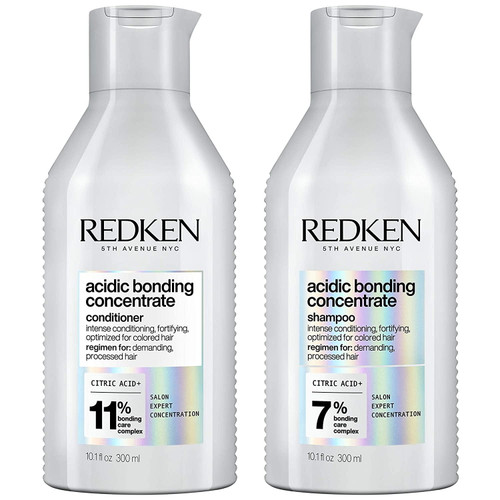 Redken Abc Acidic Bonding Concentrate Shampoo And Conditioner Duo 10.1 Oz Each