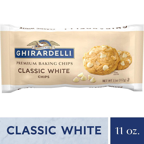Ghirardelli Baking Chips, Classic White, 11-ounce Bags (pack Of 6)