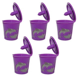 Keurig K-cups Keurig 2.0 Reusable Refillable K-cup Filter Pod For Keurig 2.0 And 1.0 Brewers, 5-pack