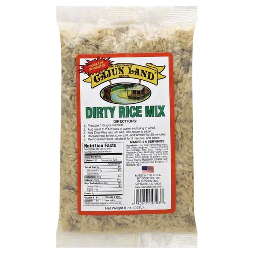 Cajun Land Dirty Rice Mix 8 Oz