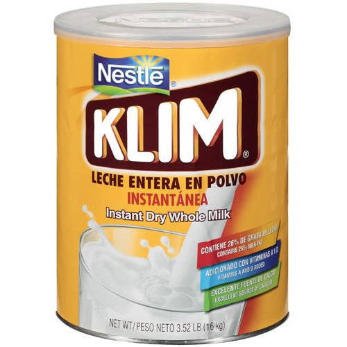Klim Instant Dry Whole Milk, 3.52 Lb