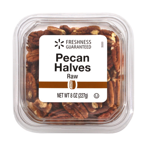 Freshness Guaranteed Raw Pecan Halves, 8 Oz