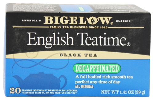 Bigelow Decaf English Teatime Tea Bags, 20 Ct