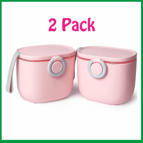 Lollanda Baby Formula Mixer Portable Milk Powder Dispenser Container Snack Containers With Carry Handle And Scoop Travel Outdoor Activities For Baby Toddlers Kids