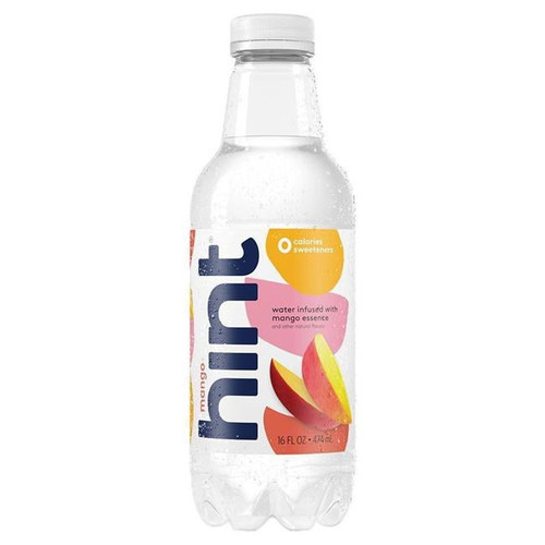 Hint Water Infused With Mango Essence, 16 Fl Oz