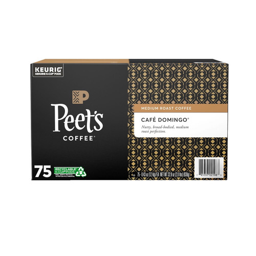 Peet's Coffee Café Domingo Blend K-cups (75 Count)