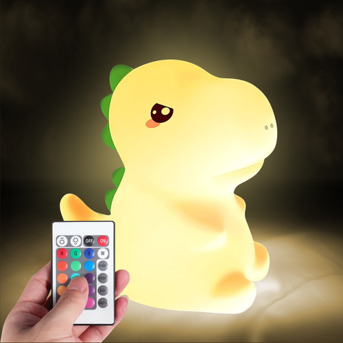 One Fire Dinosaur Internal Night Light For Kids, Color Changing Kids Night Light, Dinosaur Lamp