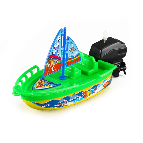 Funnybeans Wind-up Boat Bathtub Toy, Funny Clockwork Boat Tub Toy For Kids（1-12 Years）unisex