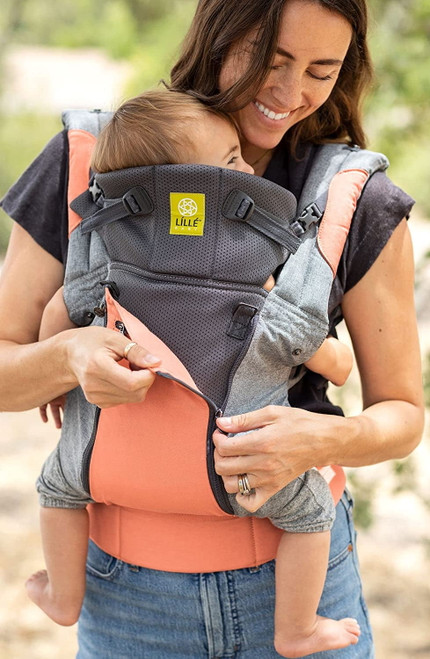 Líllébaby Complete All Seasons Six-position 360° Ergonomic Baby And Child Carrier (cool Coral)