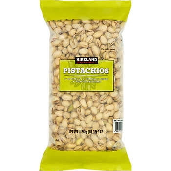 Kirkland Signature California In-shell Pistachios, Roasted & Salted, 3 Lbs