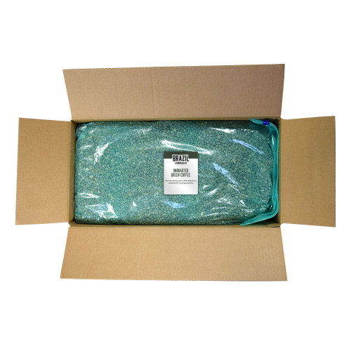 Fresh Roasted Coffee, Green Brazilian Cerrado Coffee Beans, 25 Lb