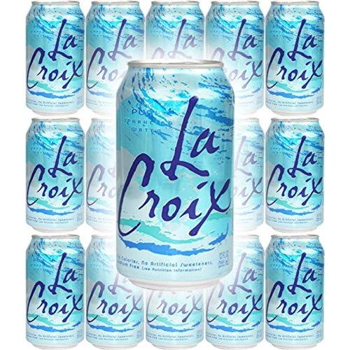 La Croix Pure Naturally Essenced Flavored Sparkling Water, 12 Oz Can (pack Of 15, Total Of 180 Oz)