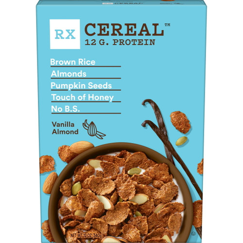 Rx Cereal, Vanilla Almond, 12 Oz